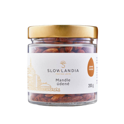 mandle údené